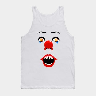 Creepy Penny Clown | Jaws Tank Top